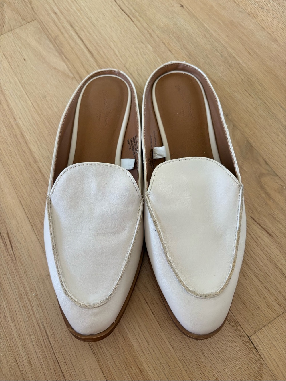 Universal Thread Cream Mules